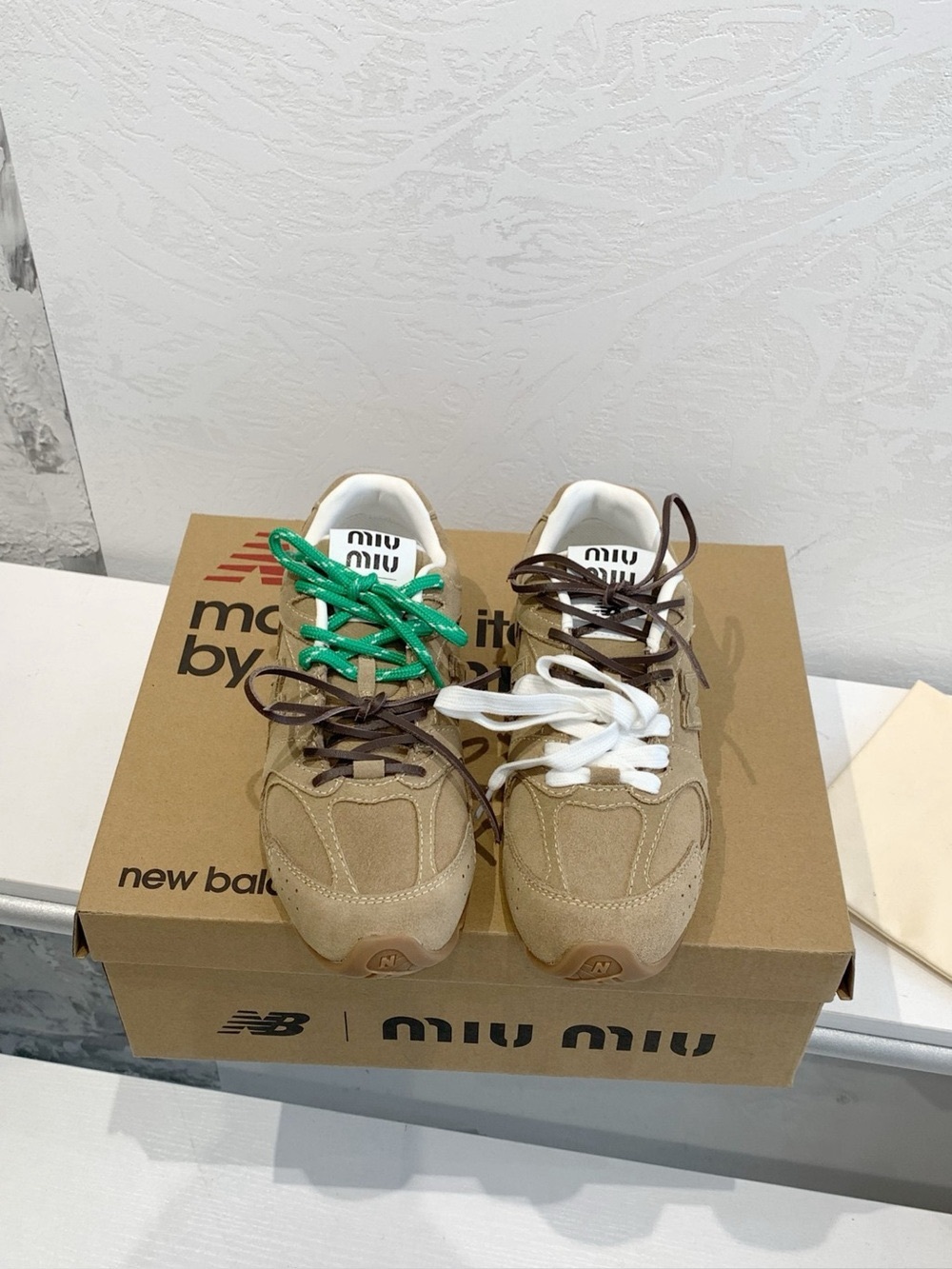 NWB Miu Miu x New Balance 530 SL Sneakers